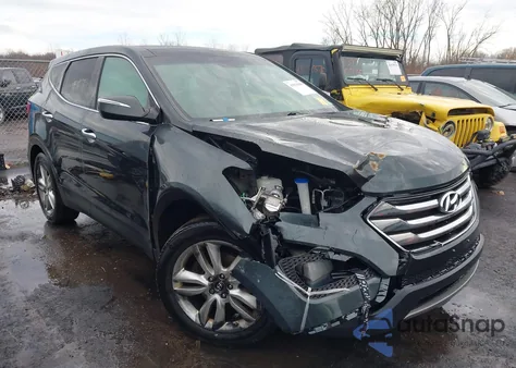 2013 Hyundai Santa Fe Sport 2.0T из США, поврежденный, VIN 5XYZWDLA3DG081349